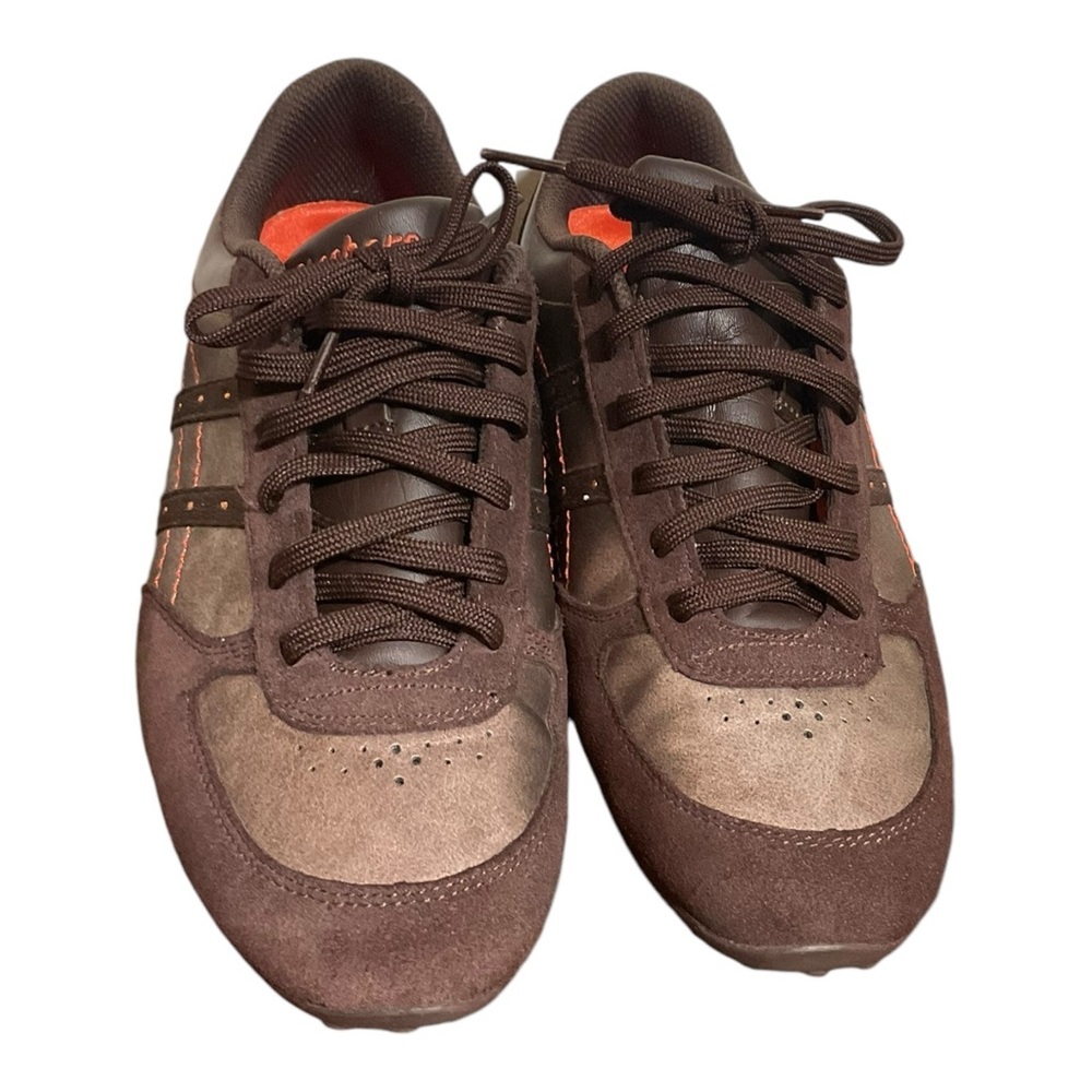Sketchers Women’s Size 8 Brown Suede Leather Shoes Sneakers Casual Street wear